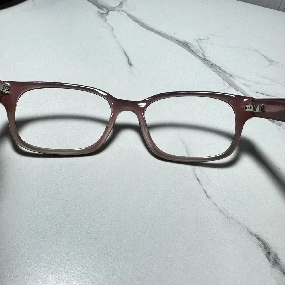 Nine West NW151 0JVR Tortoise Pink Rectangular Eyeglass‎ Frames 51-16-125 Womens